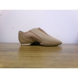 Dance Jazz Shoes Danshuz Big Kid 1.5M Slip On Leather Good Condition